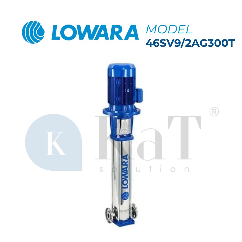Bơm trục đứng Lowara 46SV9/2AG300T Bơm trục đứng Lowara 46SV9/2AG300T