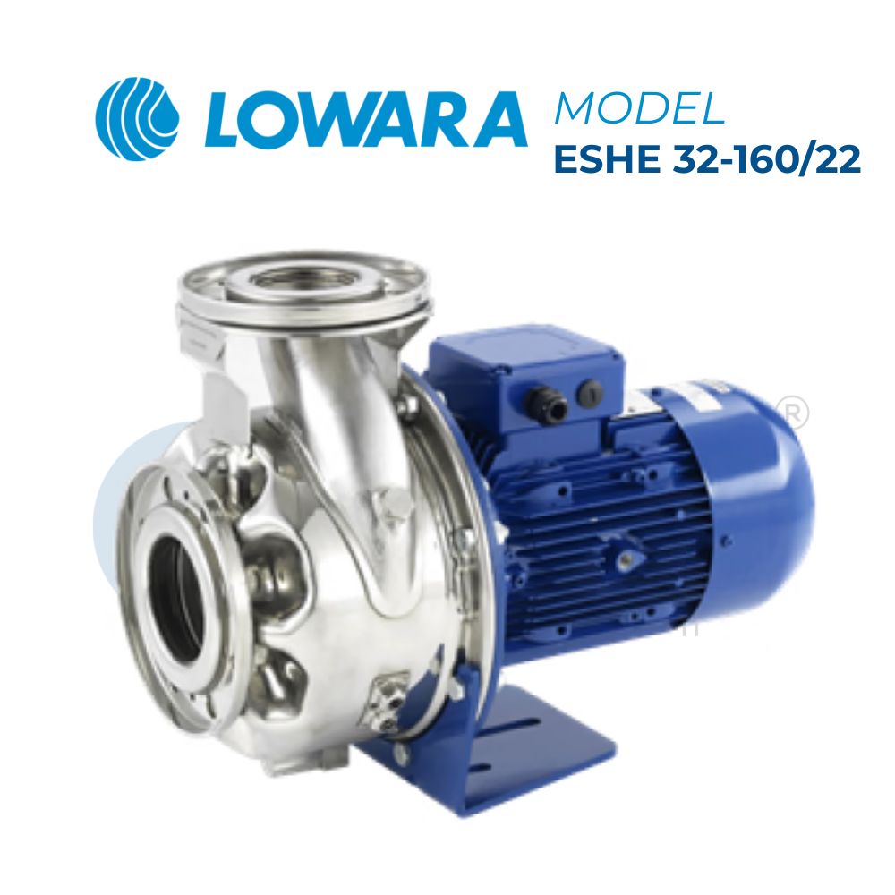Bơm trục ngang Lowara ESHE 32-160/22 Bơm trục ngang Lowara ESHE 32-160/22