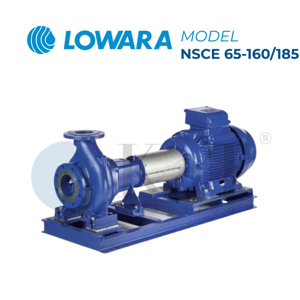 Bơm trục ngang Lowara NSCE 65-160/185 Bơm trục ngang Lowara NSCE 65-160/185