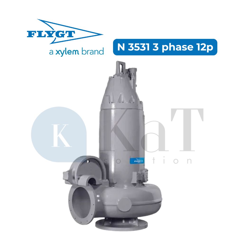 Bơm chìm Flygt N 3531 3 phase 12p Bơm chìm Flygt N 3531 3 phase 12p