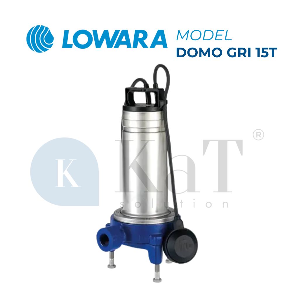 Bơm nước thải Lowara DOMO GRI 15T Bơm nước thải Lowara DOMO GRI 15T