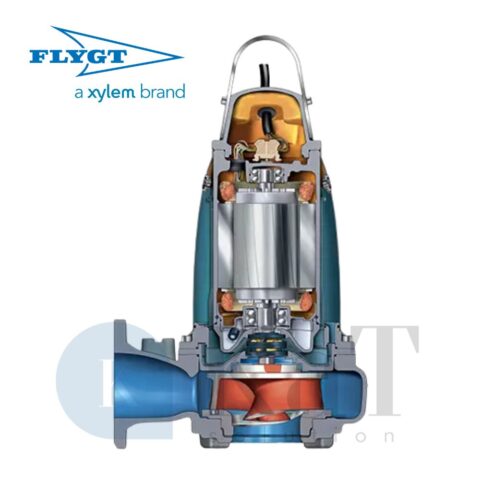 Cấu tạo bơm chìm Flygt N 3301