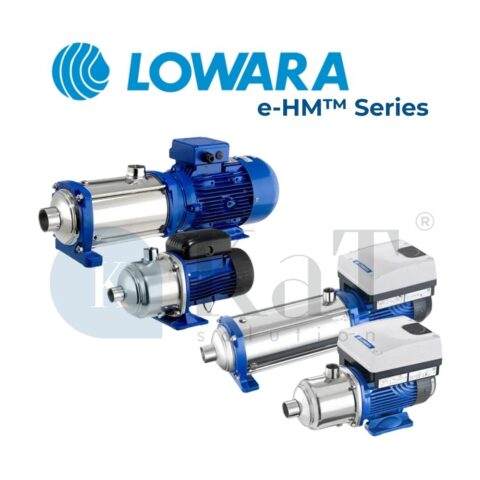 Bơm ly tâm trục ngang Lowara e-HM™